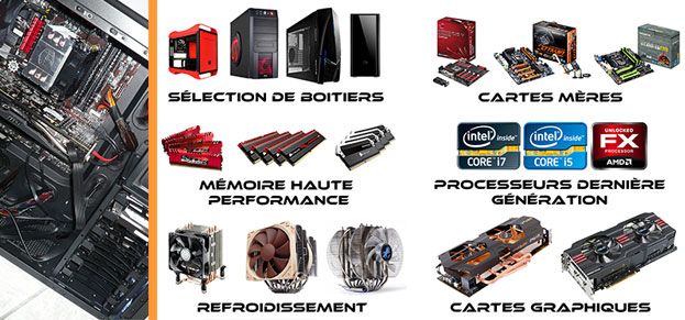 Assemblage PC sur mesure